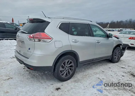 2016 Nissan Rogue S из США, поврежденный, VIN 5N1AT2MV5GC849042